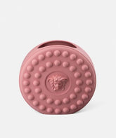 VASO LA MEDUSA BORCHIATO ROTONDO ROSA